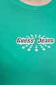 Тениска Guess Jeans W5YI04.J1314 тюркоазен