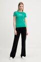 Μπλουζάκι Guess Jeans W5YI04.J1314 πράσινο AW25