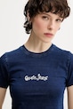 Guess Jeans t-shirt granatowy W5YI20.KCTL1