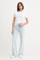 Guess Jeans t-shirt W5YI23.J1314 biały AW25