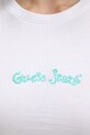 Guess Jeans tricou W5YI24.J1314 alb