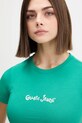 Футболка Guess Jeans зелений W5YI24.J1314