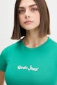 Guess Jeans tricou verde W5YI24.J1314