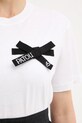 Patou t-shirt bawełniany biały JE1859999