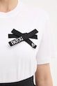 Patou t-shirt bawełniany biały JE1859999