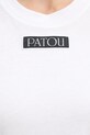Patou t-shirt bawełniany JE1879999 biały