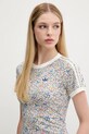 Тениска adidas Originals Liberty бял JW5199
