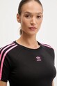 adidas Originals tricou 3-Stripes negru JY4858