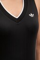 Top adidas Originals V-Neck KD2279 μαύρο