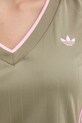adidas Originals top V-Neck KD2281 verde