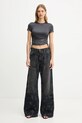 Diesel t-shirt T-REY A19392.0JLBU szary AW25