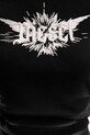 Diesel t-shirt T-ELE-LONG-P2 A14231.0WFBM czarny