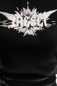 Diesel t-shirt T-ELE-LONG-P2 A14231.0WFBM czarny