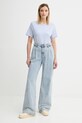 Marc O'Polo t-shirt bawełniany 5000006452 niebieski AW25