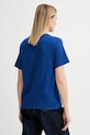 Oblečení Bavlněné tričko Marc O'Polo 5000006452 modrá