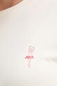 Bally t-shirt bawełniany WJE085 beżowy