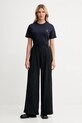 Bally t-shirt bawełniany WJE085 granatowy AW25