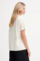Odzież Bally t-shirt bawełniany WJE07E beżowy