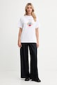 Bally t-shirt bawełniany WJE087 biały AW25