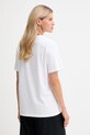 Odzież Bally t-shirt bawełniany WJE087 biały
