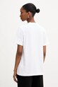 Oblečení Bavlněné tričko MSGM 3941MDM110SE.257590 bílá