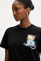 MSGM tricou din bumbac negru 3941MDM110SE.257590