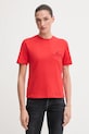 MSGM tricou din bumbac imprimeu rosu 3941MDM81.257798