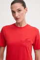 MSGM tricou din bumbac rosu 3941MDM81.257798