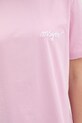 MSGM t-shirt bawełniany 3941MDM540.257798 różowy