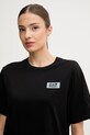 EA7 Emporio Armani t-shirt bawełniany czarny AF12503.7W000407