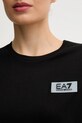 EA7 Emporio Armani t-shirt bawełniany AF12503.7W000407 czarny