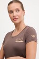Футболка EA7 Emporio Armani коричневий TJDQZ.8NTT65