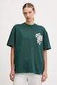 Odzież EA7 Emporio Armani t-shirt bawełniany AF16720.7X000141 zielony