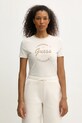 Guess t-shirt GALA regular beżowy V5BI03.J1314