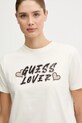 Одежда Футболка Guess FOSCA V5BI06.J1314 бежевый