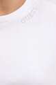 Guess t-shirt bawełniany CLELIA V5BI12.K8FQ4 biały
