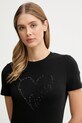Guess t-shirt LOVE czarny V5BI13.J1314