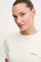 Guess t-shirt ALBA beżowy V5BI17.KCBF1