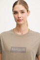 Napapijri t-shirt bawełniany S-Box zielony NP0A4IP1N1T1
