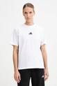 Бавовняна футболка adidas Essentials білий JD0844