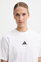 Бавовняна футболка adidas Essentials JD0844 білий