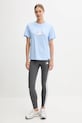 adidas t-shirt bawełniany Doodle Hunt JM4383. niebieski AW25