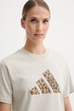 adidas t-shirt bawełniany szary JM4423