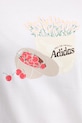 adidas tricou din bumbac Farmers Market Graphic JN2543 alb