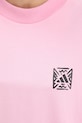 Bavlnené tričko adidas Animal ružová JV8532