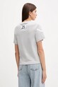 Одежда Хлопковая футболка adidas x Mercedes JW3482 серый