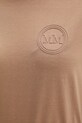 MM t-shirt bawełniany GATTONI 2526946058600 brązowy