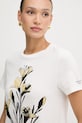Bavlněné tričko Weekend Max Mara GUGLIA bílá 2525976031600