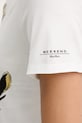 Bavlněné tričko Weekend Max Mara GUGLIA 2525976031600 bílá