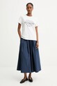 Хлопковая футболка Weekend Max Mara GUGLIA 2525976031600 белый AW25